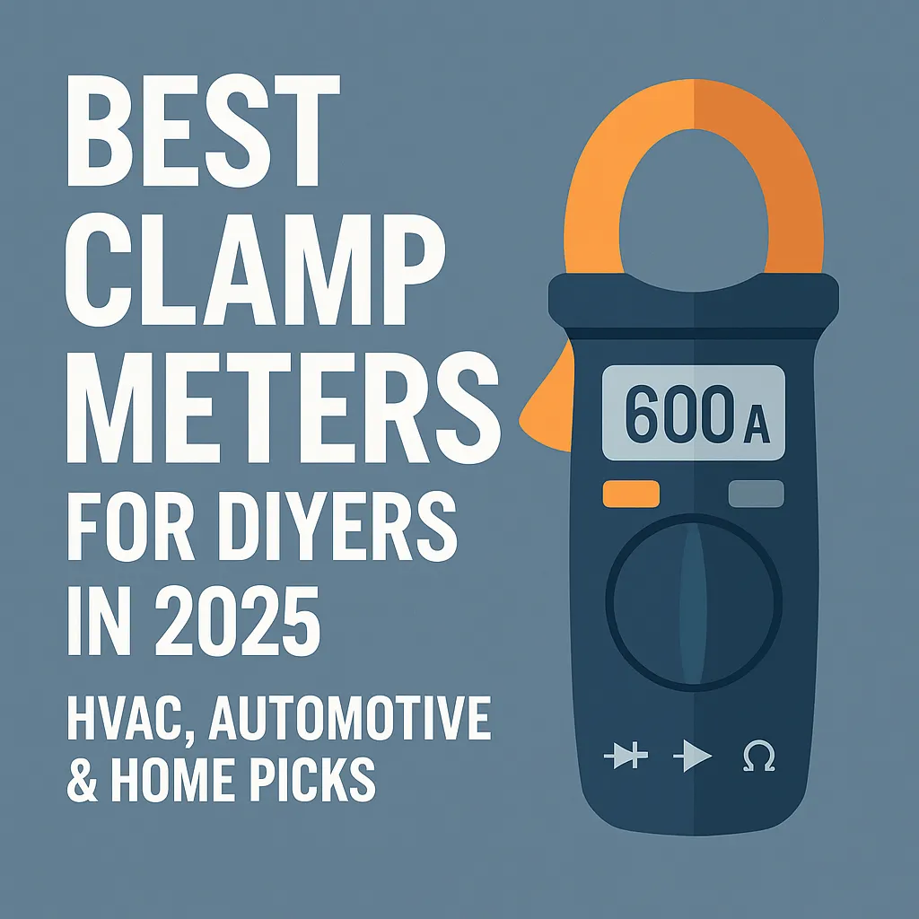 Best Clamp Meters for DIYers in 2025: HVAC, Automotive & Home Picks